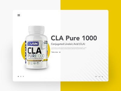 USN 012 daily 100 daily 100 challenge daily challange dailyui design gym landing page ui ui ux usn ux