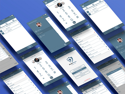 Mobile App UI UX Design calling app mobile mobile app mobile app design mobile app experience ui ux