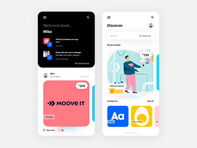 Marketplace Concept business craftmodo design marketplace mobile ui ux web design