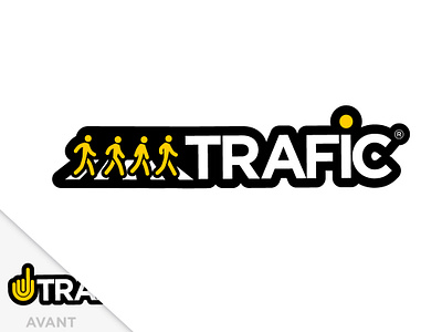 Trafic new icon logo street furniture traffic