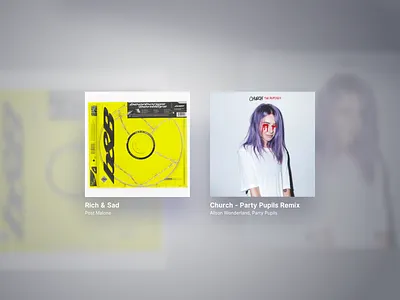 Sortify gradients music music app playlist