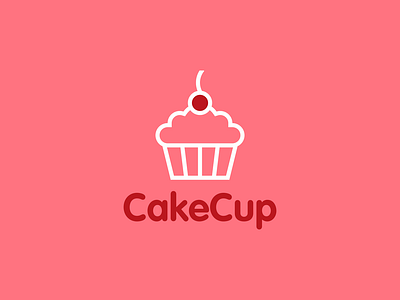 Day18/ Cupcake Logo branding dailylogo dailylogochallenge day18 design logo logodesign logodesigner logomaker logoprocess logos logotype vector