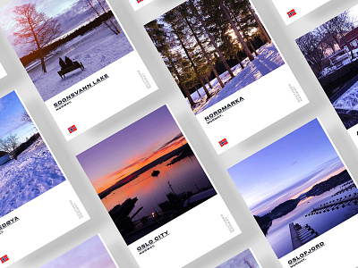 Southern Norway design designer freelance graphicdesign layout minimal norway poster posterdesign