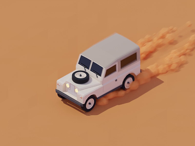 Car Loop Tutorial 3d animation blender car illustration isometric loop lowpoly motion render