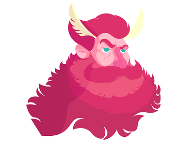 Viking character design illustration illustrator vector viking