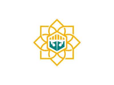 New Logo For Smk Muhammadiyah 1 Bantul high school logo modern monogram muslim outline outline icon school simple