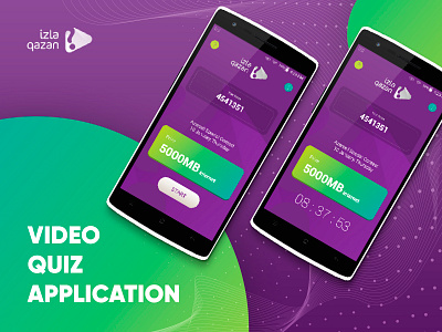 Video Quiz - Android Game Application android android app android app design application design game game app number quiz quizz sms ui ux uidesign ux design video videocall videoquiz