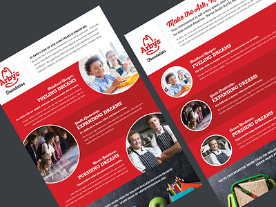 Food Service Brand Foundation Flyer