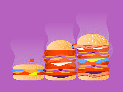 CNN Live Longer cnn color editorial family food hamburger hands illo illustration newyear resolution sharing texture