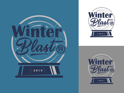 Winter Blast Graphic december snow snowglobe winter