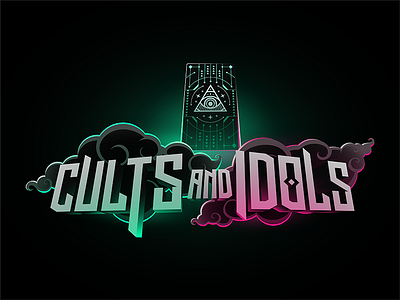 Cults and Idols card card game clouds cyberpunk deck fantasy futuristic game mystic mystical tarot video game