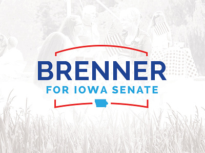 Campaign Logo - Brenner for Iowa Senate america campaign iowa senate