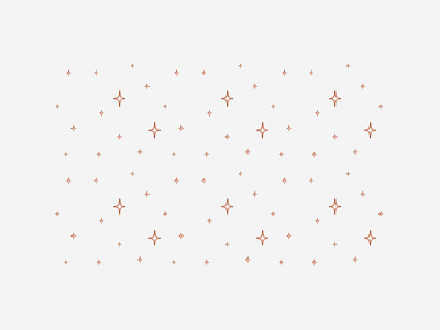 Kaiya Rose Creative Pattern branding design gold line art metallic modern north star pattern rose gold simple stars