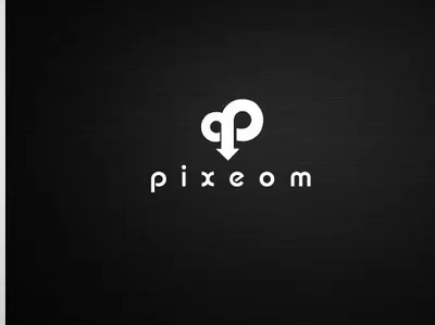 Pixeom B LOGo art brand branding character clean design flat icon identity illustration illustrator logo minimal sketch type typography ux vector web website