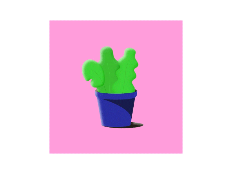 Hands up ! 🙌 2d after effects animation character design gif illustrator leaves loop mograph motion motiondesign plants