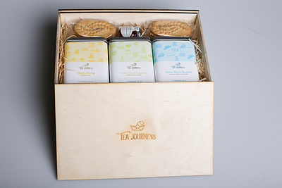 Tea Gift Set Design branding label design laser cut logo logodesign photograhy tea tea packaging wood