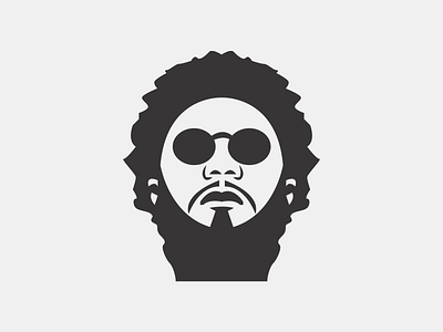 Big K.R.I.T. branding face hip hop icon illustration logo music portrait rap vector