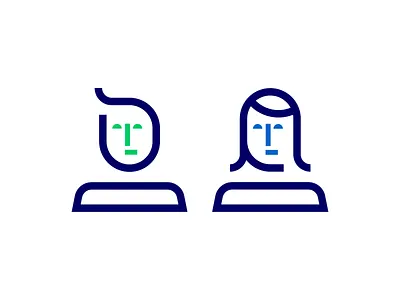 Characters characters design geometric icon icons illustration person vector