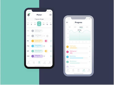 Planer Fitness fitness app