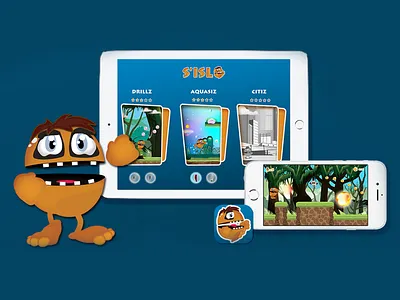 Sislo cartoon game art game design illustration vector