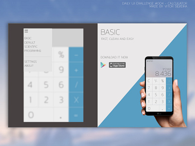 Calculator 004 dailyui design ui