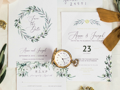 Wedding Stationary | Tuscan Inspired Styled Shoot arbor wedding blueridge branding couple style shoot design glass hill venue hand lettering leather stationary design styled shoot virginia wedding