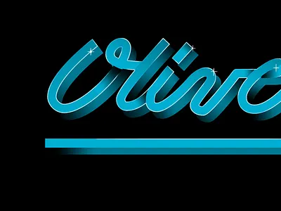 Letterin Experiment chromeography lettering lettering art lettering artist