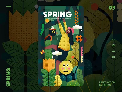 spring illustration illustrations