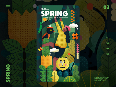 spring illustration illustrations