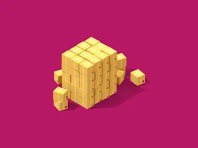 LogicSource - Load 3d illustration c4d cinema 4d illustration isometric load motion motion design motion designer motion graphics