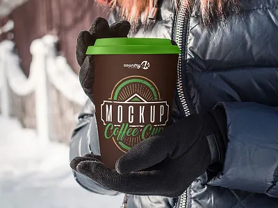 2 Free Coffee Cup PSD MockUps in 4k coffee coffee cup drink free logo mockup mockups outdoor product psd takeaway tea