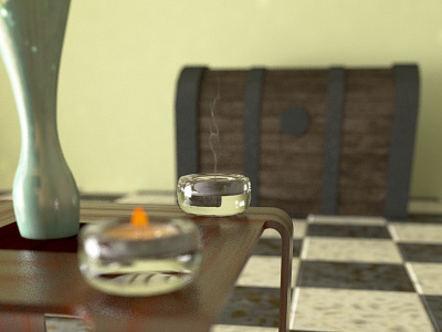 Bohemian Room details 3d bohemian room smoke table