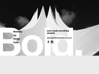 First Screen Ideas #001 design first screen typography ui ux