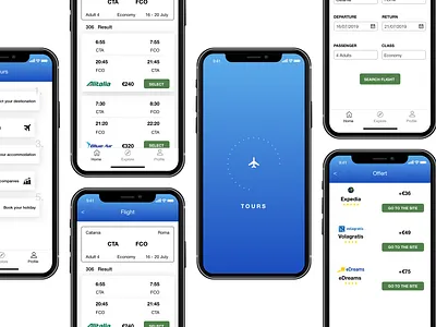 Tours Project app artboard booking design digital illustration logo sketch ui ux vector