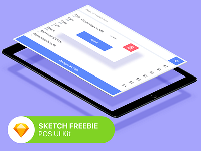 Lavender Freebie Retail page app download flat free freebie ios isometric kit minimal retail shop sketch ui ux vector white
