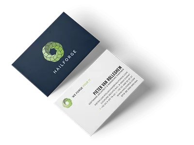 Business Card IT company business card card clean company corporate it name print