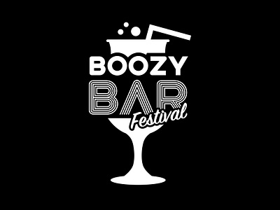 Boozy Bar Festival branding branding agency branding design festival graphic design iammirigx logo logo design logo designer logo designers mirigfx