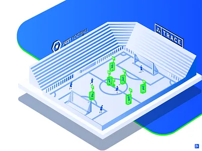 Sports ai art city datalabeling design dribbble football graphicdesign illustration illustrator isometric playment sports vector vector artwork web