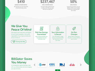 Billgator UI Shot #2 design ui ui ux design ux web ui design