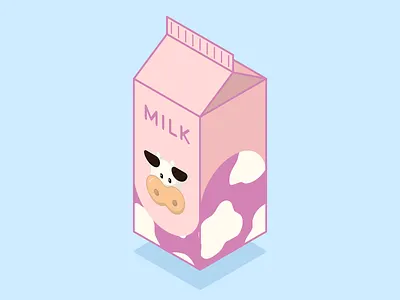 National Milk Day adobe illustrator graphic design illustration isometric isometric design isometric illustration milk national milk day vector