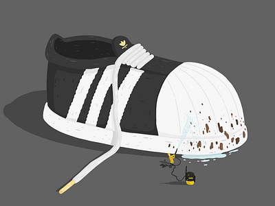 Adidas Originals Advertisement - 2019 by Samy Löwe adobe draw adobe sketch art colors creative design digitaldrawing illustration illustration art illustrator ipad painted vector