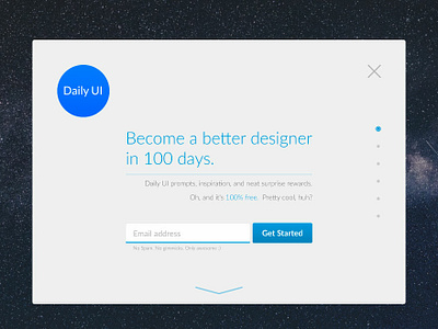 DailyUI #100 - DailyUI Landpage dailyui dailyui 100 dailyui 100100 dailyui challenge ui uiux ux