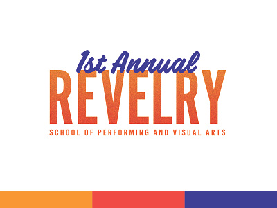 Revelry Comp2 event gradient logo university
