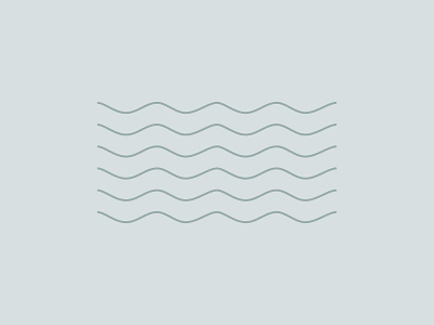 Hannah Ours Pattern branding design illustration line art minimal modern pattern simple waves