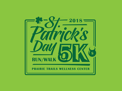 2018 St. Patrick's Day 5K clover irish run st patricks walk