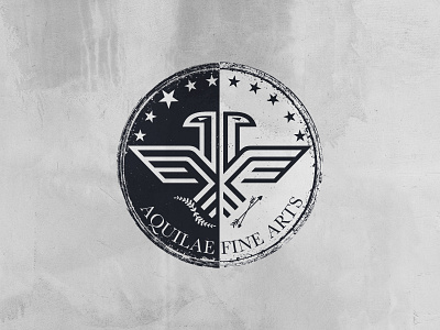 AFA art asheville circle dark double eagle light logo native nc north carolina stars