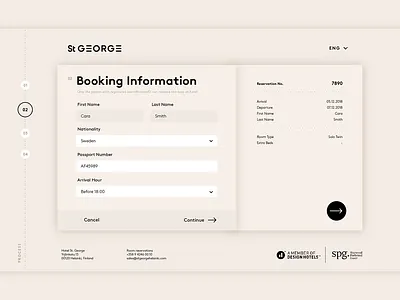 Booking booking booking app form hotel process prototype ui wizard