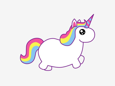 Unicorn cute design illustration unicorn