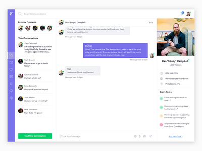 Integrated Messaging System messaging messaging app the wonder years ux ux ui
