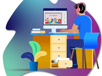 My Life design illustration